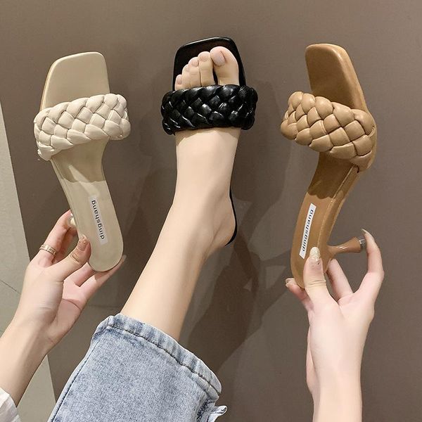 women brand summer slides weave open toe flat casual slipper leisure sandal female beach flip flops slippers, Black
women brand summer slides weave open toe flat casual slipper leisure sandal female beach flip flops slippers, Black