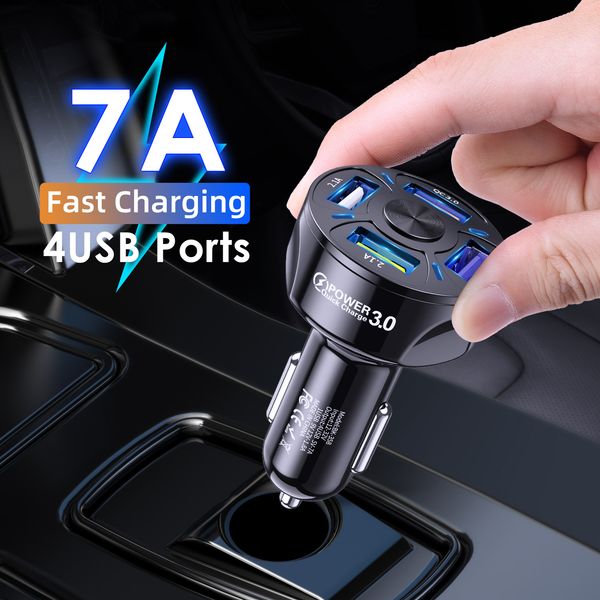 car charger 48w 4 ports multi usb quick 7a mini fast charging qc3.0 for iphone 13 xiaomi huawei mobile phone adapter android devices
car charger 48w 4 ports multi usb quick 7a mini fast charging qc3.0 for iphone 13 xiaomi huawei mobile phone adapter android devices
