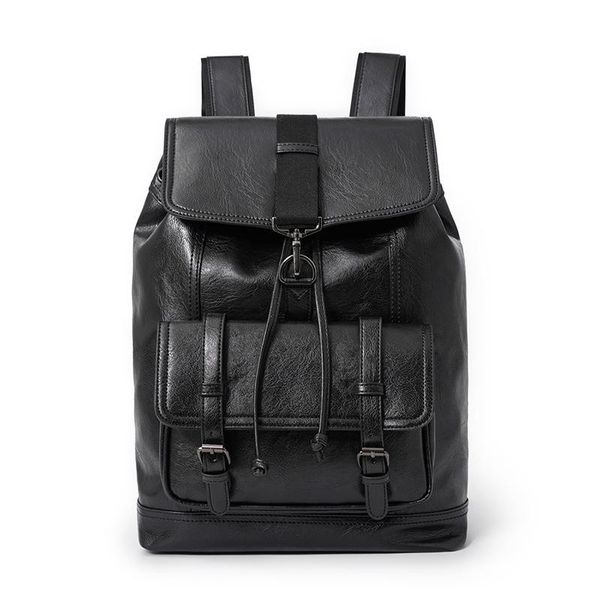 backpack 2021 men's bag waterproof leather large capacity backpacks male solid black travel pack casual lapschoolbag
backpack 2021 men's bag waterproof leather large capacity backpacks male solid black travel pack casual lapschoolbag