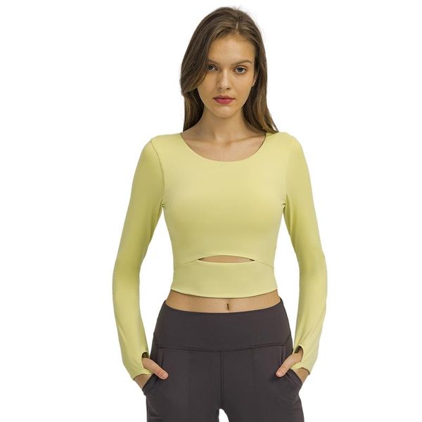 yoga outfit cutout long sleeve shirts gym clothing women padded push up fitness crop fitted thumb holes running t shirt sport wear
yoga outfit cutout long sleeve shirts gym clothing women padded push up fitness crop fitted thumb holes running t shirt sport wear