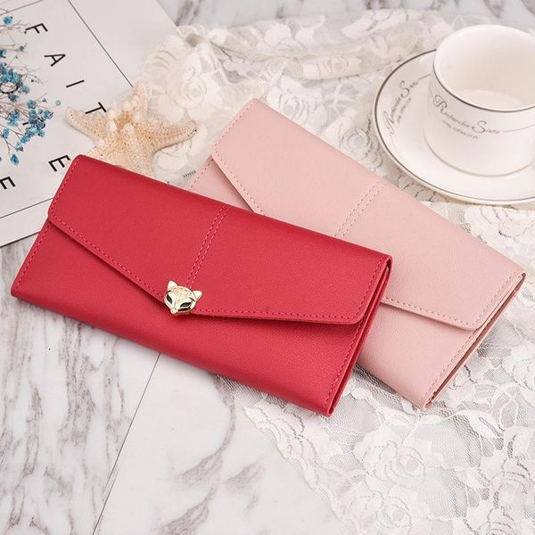 wallets slim wallet women purses 2021 ladies long soft leather women's bag contrast color zipper, Red;black
wallets slim wallet women purses 2021 ladies long soft leather women's bag contrast color zipper, Red;black
