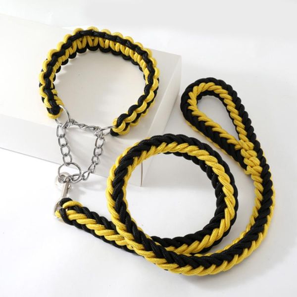 dog collars & leashes double strand rope pawstrip nylon braided leash, large collar leash s-xl pet traction
dog collars & leashes double strand rope pawstrip nylon braided leash, large collar leash s-xl pet traction