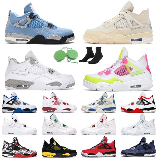 4 lemon pink men women basketball shoes 4s university blue black cat white oreo sail outdoor mens trainer
4 lemon pink men women basketball shoes 4s university blue black cat white oreo sail outdoor mens trainer