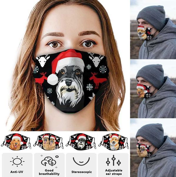 1pc new christmas dog printing protection face cover reuse masque can put filter halloween cosplay cubrebocas
1pc new christmas dog printing protection face cover reuse masque can put filter halloween cosplay cubrebocas