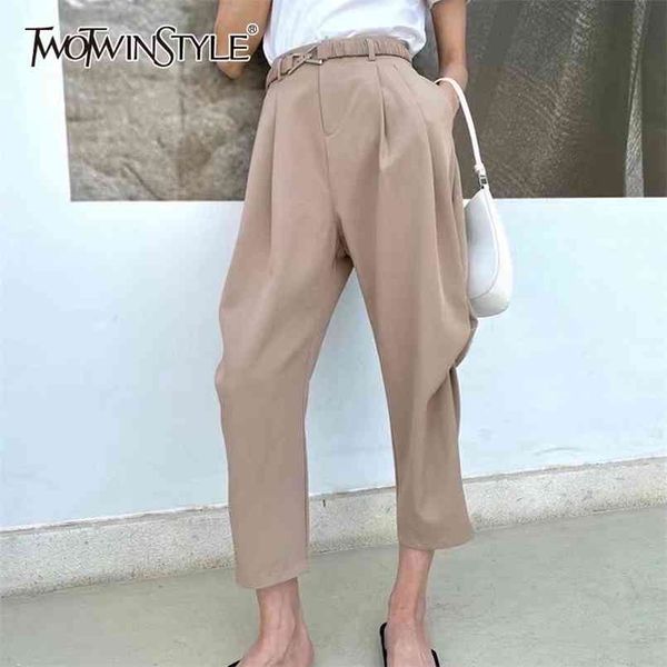casual patchwork button trouser for women high waist loose solid harem pants female fashion clothing spring 210521, Black;white
casual patchwork button trouser for women high waist loose solid harem pants female fashion clothing spring 210521, Black;white