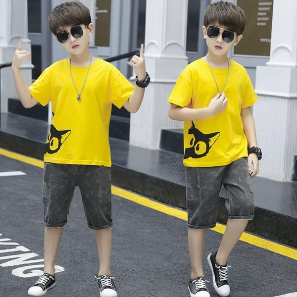 summer boys clothing sets kids short sleeve t shirts shorts 2pcs children set teen clothes 4 6 8 10 12, White
summer boys clothing sets kids short sleeve t shirts shorts 2pcs children set teen clothes 4 6 8 10 12, White