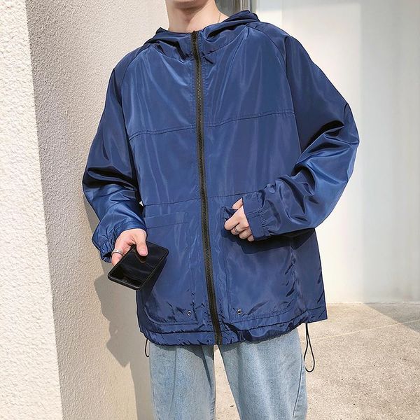 men's jackets uyuk autumn quality casual fashion large size comfortable trend hooded solid color jacket hip hop streetwear, Black;brown
men's jackets uyuk autumn quality casual fashion large size comfortable trend hooded solid color jacket hip hop streetwear, Black;brown