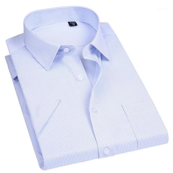 non-ironing men dress shirt short sleeve solid male clothing fit business shirts white blue men's, White;black
non-ironing men dress shirt short sleeve solid male clothing fit business shirts white blue men's, White;black