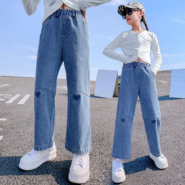 jeans big girls wide leg kids denim pants children loose long trousers high waisted teenager clothing spring autumn 5-14y, Blue
jeans big girls wide leg kids denim pants children loose long trousers high waisted teenager clothing spring autumn 5-14y, Blue