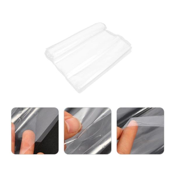 100pcs shrink wrap bags pof heat seal clear film gift