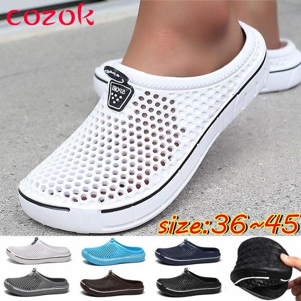 slippers fashion women large size casual sandal light soft woman rubber flip flops summer crocses women's shoe b15, Black
slippers fashion women large size casual sandal light soft woman rubber flip flops summer crocses women's shoe b15, Black
