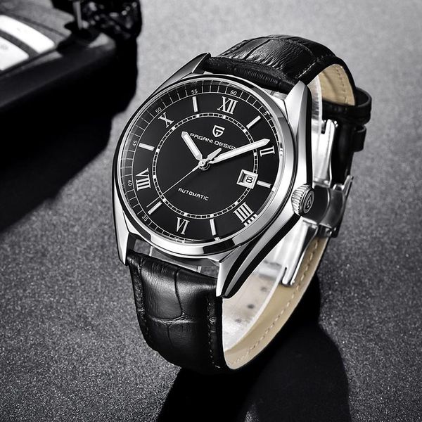 wristwatches pagani design pd1634 watch men business automatic leather mechanical wristwatch fashion sports relogio masculino, Slivery;brown
wristwatches pagani design pd1634 watch men business automatic leather mechanical wristwatch fashion sports relogio masculino, Slivery;brown