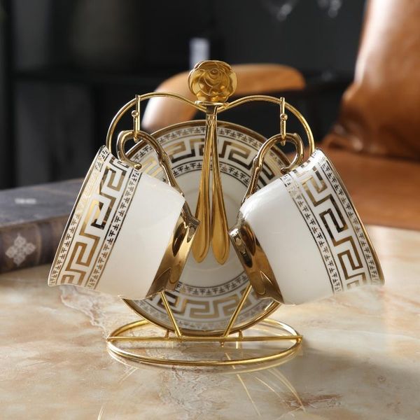 mugs creative ceramic coffee cup set european-style luxury tea 1-4pcs/set with spoon dish holder
mugs creative ceramic coffee cup set european-style luxury tea 1-4pcs/set with spoon dish holder