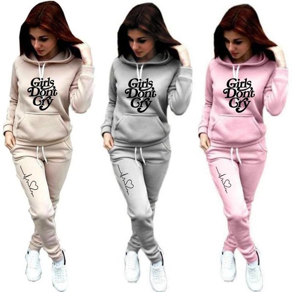 women's two piece pants 2021 tracksuit 2 pieces hoodies autumn/winter fashion printed solid color warm casual sets, White
women's two piece pants 2021 tracksuit 2 pieces hoodies autumn/winter fashion printed solid color warm casual sets, White