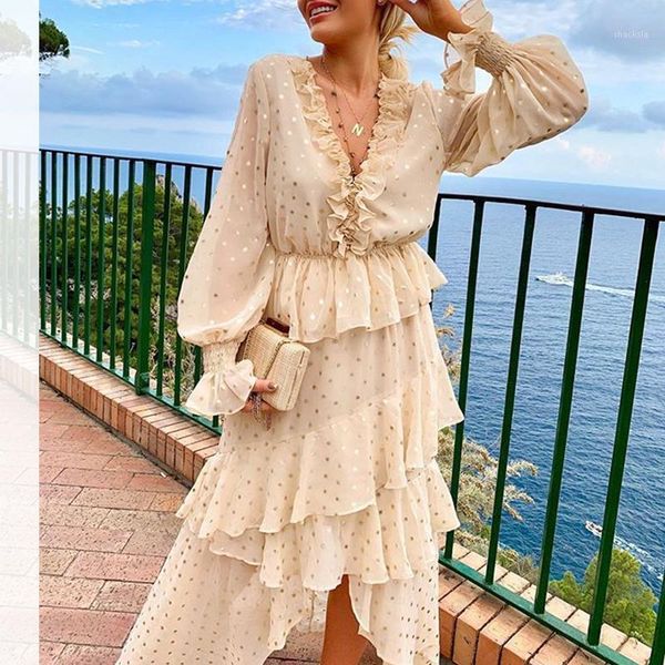 casual dresses misswim v-neck midi dress women elegant cascading ruffle 2021 autumn winter wave female transparent dot party, Black;gray
casual dresses misswim v-neck midi dress women elegant cascading ruffle 2021 autumn winter wave female transparent dot party, Black;gray