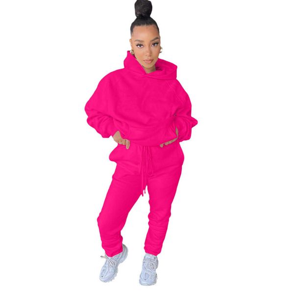 women tracksuits 2 piece outfits casual solid colour long sleeve hooded pullover pencli pants suit ladies leisure sweater sportwear, Gray
women tracksuits 2 piece outfits casual solid colour long sleeve hooded pullover pencli pants suit ladies leisure sweater sportwear, Gray