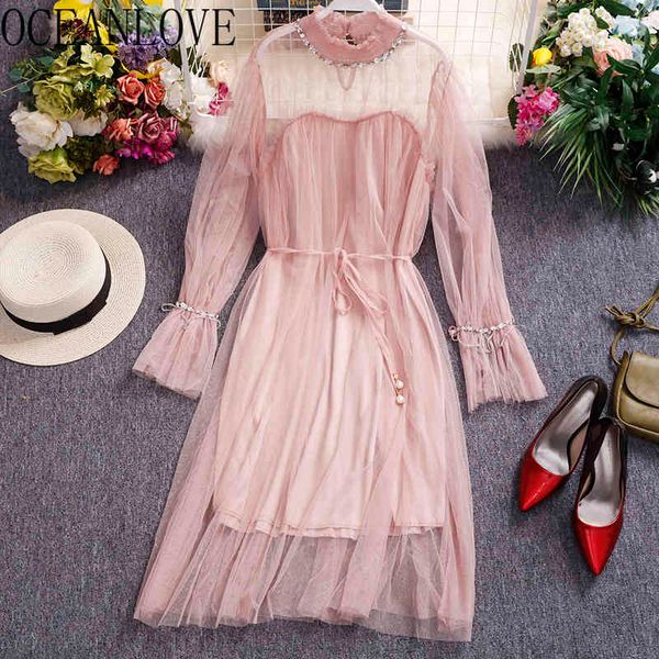 elegant mesh spring party dress solid korean chic vestidos a-line high waist fashion dresses 15404 210415, Black;gray
elegant mesh spring party dress solid korean chic vestidos a-line high waist fashion dresses 15404 210415, Black;gray