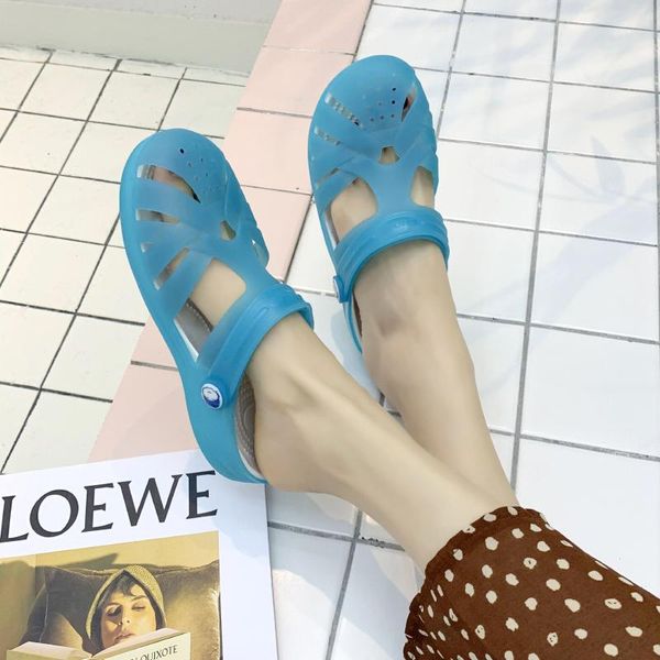 summer women sandals non-slip beach shoes breathable comfort flat bottom slippers baotou hole, Black
summer women sandals non-slip beach shoes breathable comfort flat bottom slippers baotou hole, Black