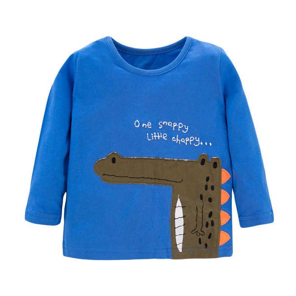 jumping meters cotton animals t shirts for boys girls long sleeve clothes autumn spring children's kids ops 210529, Blue
jumping meters cotton animals t shirts for boys girls long sleeve clothes autumn spring children's kids ops 210529, Blue