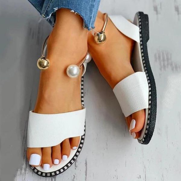 sandals 2021 summer ladies beaded flat shoes trigger casual femoral slip slippers, Black
sandals 2021 summer ladies beaded flat shoes trigger casual femoral slip slippers, Black