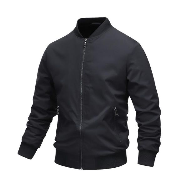 men's jackets zlyh plain baseball flying suit thin fashion jacket military windproof oversize coat, Black;brown
men's jackets zlyh plain baseball flying suit thin fashion jacket military windproof oversize coat, Black;brown