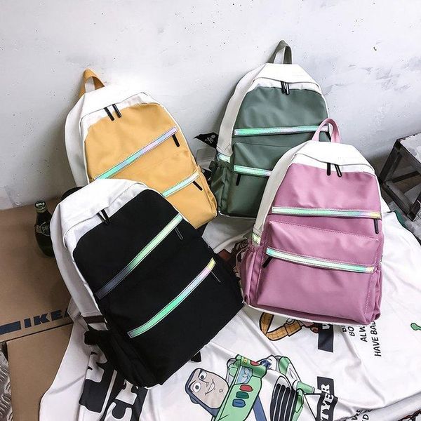 backpack cool personality reflective campus style leisure waterproof large-capacity school bag for boys and girls
backpack cool personality reflective campus style leisure waterproof large-capacity school bag for boys and girls