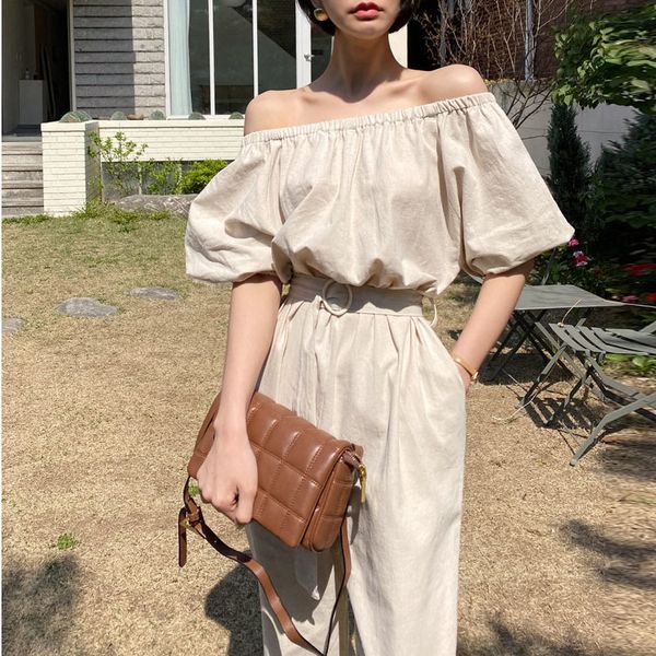summer women elegant jumpsuit fashion off shoulder casual solid street female streetwear beach jumpsuits 210515, Black;white
summer women elegant jumpsuit fashion off shoulder casual solid street female streetwear beach jumpsuits 210515, Black;white