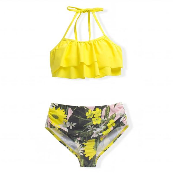 falbala girls kids bikini set children high waist swimsuit swimwear summer bikinis 2021 biquini infantil a294 women's, White;black
falbala girls kids bikini set children high waist swimsuit swimwear summer bikinis 2021 biquini infantil a294 women's, White;black