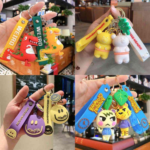 new cute unicorn doll key ring small cartoon bag pendant female car gift, Silver
new cute unicorn doll key ring small cartoon bag pendant female car gift, Silver