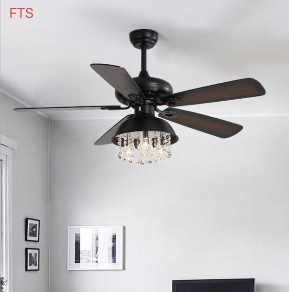 electric fans american ceiling fan lamp, living room crystal nordic industrial style simple modern lamp led
electric fans american ceiling fan lamp, living room crystal nordic industrial style simple modern lamp led