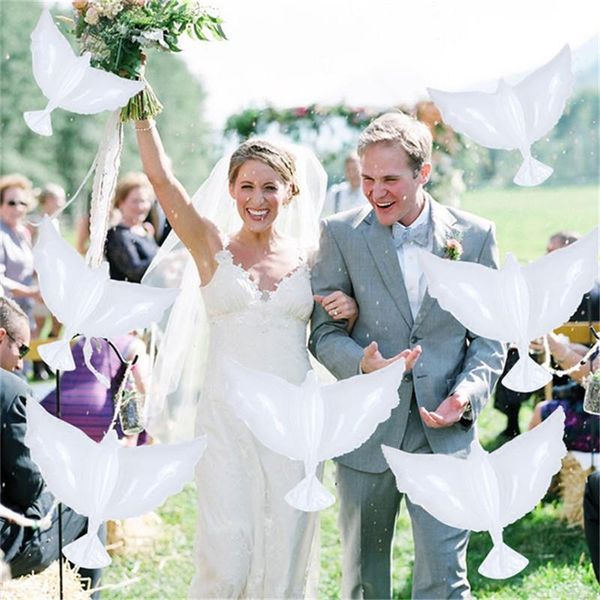 party decoration 50pcs big size 104x48cm white pigeons wedding dove balloons peace bird marriage graduation helium balloon
party decoration 50pcs big size 104x48cm white pigeons wedding dove balloons peace bird marriage graduation helium balloon