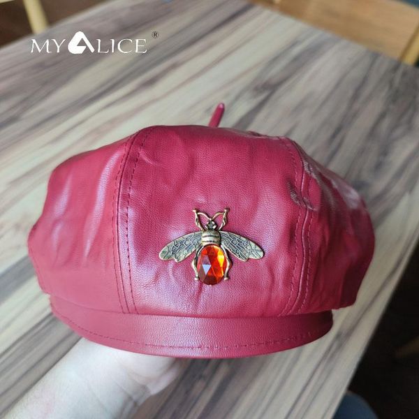 berets myalice women rhinestone metal carved decoration beret adjustable spring and autumn windproof ladies beanies cap drop, Blue;gray
berets myalice women rhinestone metal carved decoration beret adjustable spring and autumn windproof ladies beanies cap drop, Blue;gray
