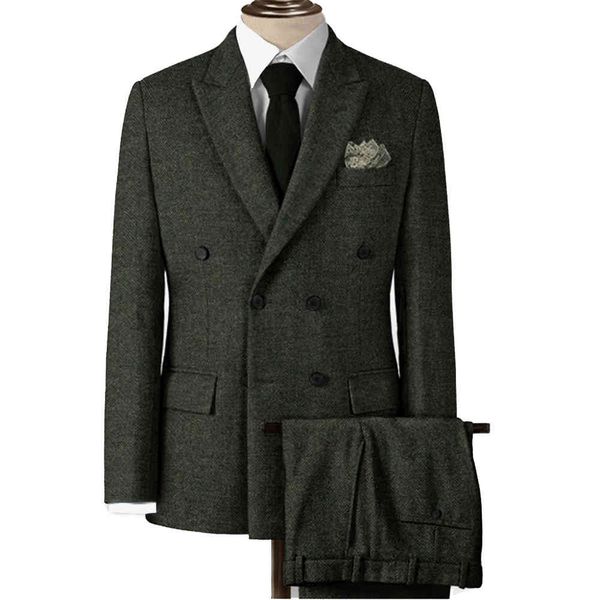 men's suits & blazers dark green herringbone tweed suit vintage gentleman style custom made men tailor mens slim for 2 piece, White;black
men's suits & blazers dark green herringbone tweed suit vintage gentleman style custom made men tailor mens slim for 2 piece, White;black
