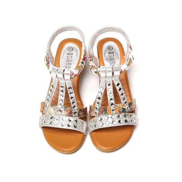 sandals women's summer bohemia platform wedges shoes crystal gladiator rome woman beach casual elastic band female, Black
sandals women's summer bohemia platform wedges shoes crystal gladiator rome woman beach casual elastic band female, Black