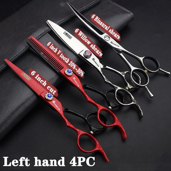 hair scissors 6 inch left-handed hairdressing special hairdresser and beauty salon thin custom logo
hair scissors 6 inch left-handed hairdressing special hairdresser and beauty salon thin custom logo