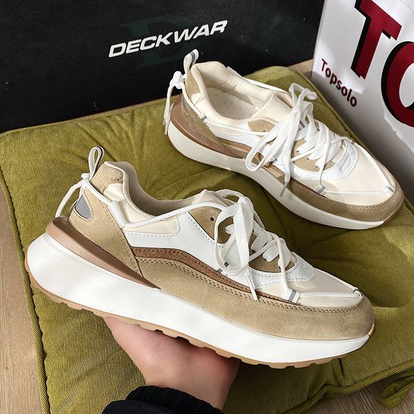 spring new ins leisure sports couple comfortable fashion running thick soled increased versatile and women's shoes, Black
spring new ins leisure sports couple comfortable fashion running thick soled increased versatile and women's shoes, Black