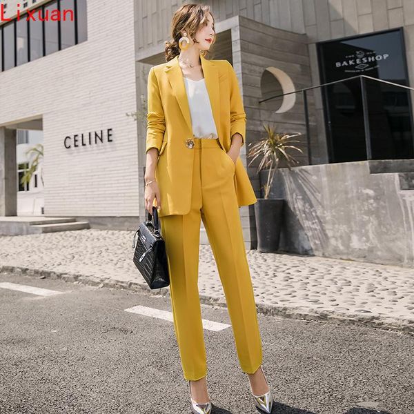 women's two piece pants professional clothes for women work suits plus size jacket and set, White
women's two piece pants professional clothes for women work suits plus size jacket and set, White