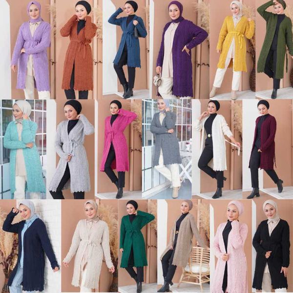 ethnic clothing women cardigan with sashes long sleeve solid color abaya muslim fashion hijab colorful islam dubai turkey belt, Red
ethnic clothing women cardigan with sashes long sleeve solid color abaya muslim fashion hijab colorful islam dubai turkey belt, Red