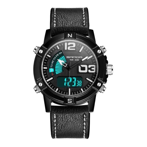 wristwatches men's sports watch digital double display fashion boy waterproof watches for men tactical wrist quartz clock leather strap, Slivery;brown
wristwatches men's sports watch digital double display fashion boy waterproof watches for men tactical wrist quartz clock leather strap, Slivery;brown