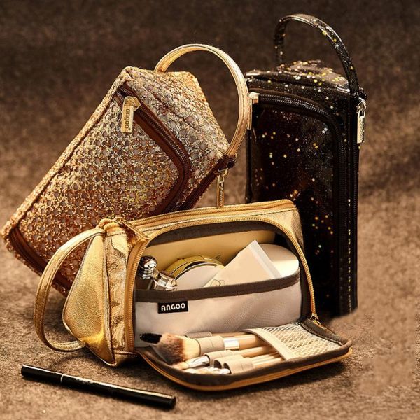 outdoor girl makeup bag women cosmetic big capacity pencil case pen pouch holder storage make up #6 bags & cases 
outdoor girl makeup bag women cosmetic big capacity pencil case pen pouch holder storage make up #6 bags & cases