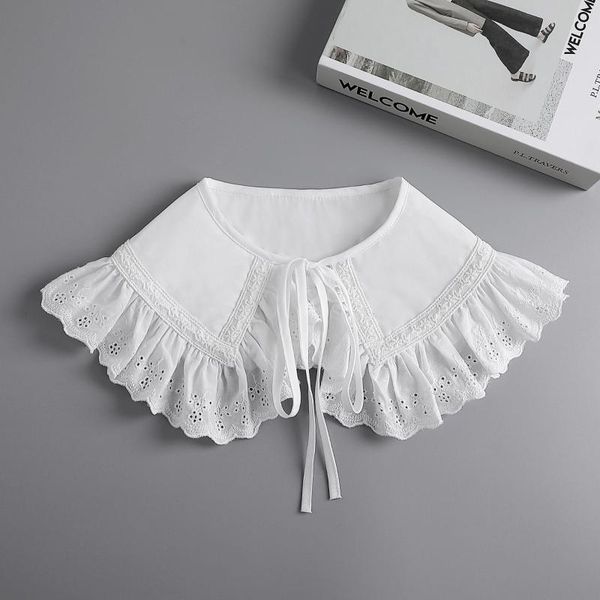 bow ties sitonjwly women white lapel fake collar shawl cute doll removable detachable shirt false blouse decor, Black;gray
bow ties sitonjwly women white lapel fake collar shawl cute doll removable detachable shirt false blouse decor, Black;gray