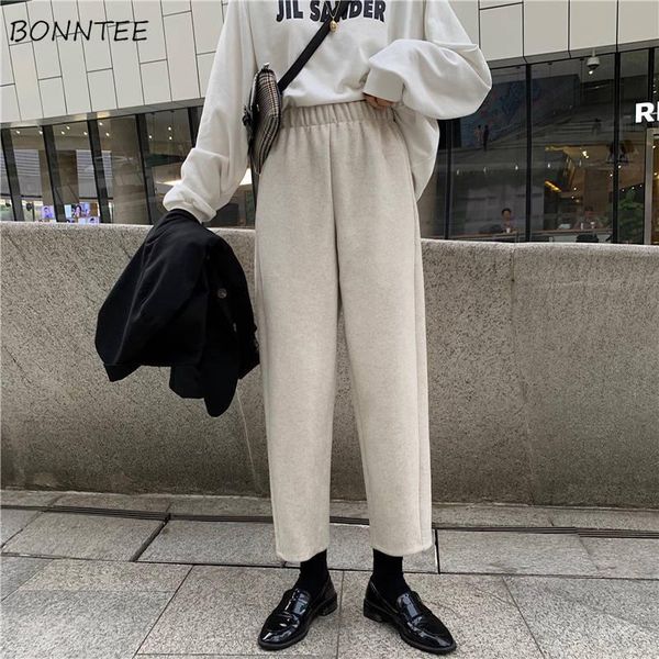 women's pants & capris womens elastic high waist casual harajuku women trousers solid basic simple females korean style fashion trendy, Black;white
women's pants & capris womens elastic high waist casual harajuku women trousers solid basic simple females korean style fashion trendy, Black;white