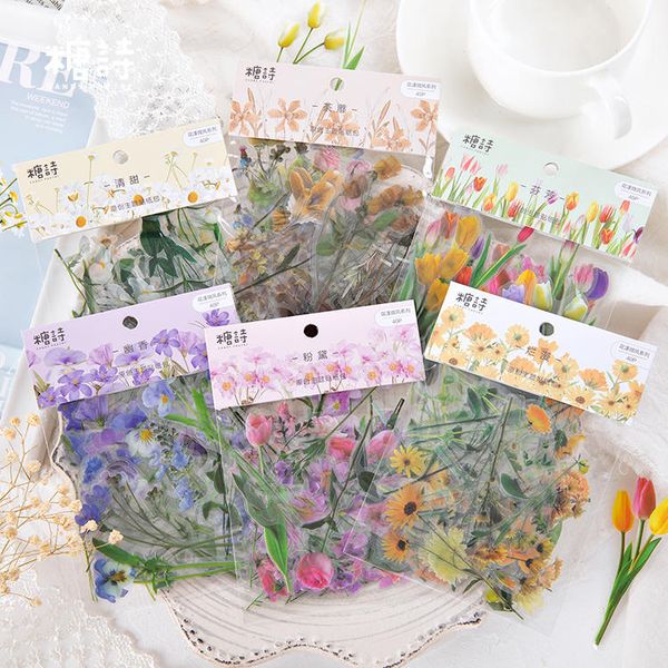 40pcs/pack lovely floral flower diary sticker label scrapbooking sticker handbook decoration
40pcs/pack lovely floral flower diary sticker label scrapbooking sticker handbook decoration