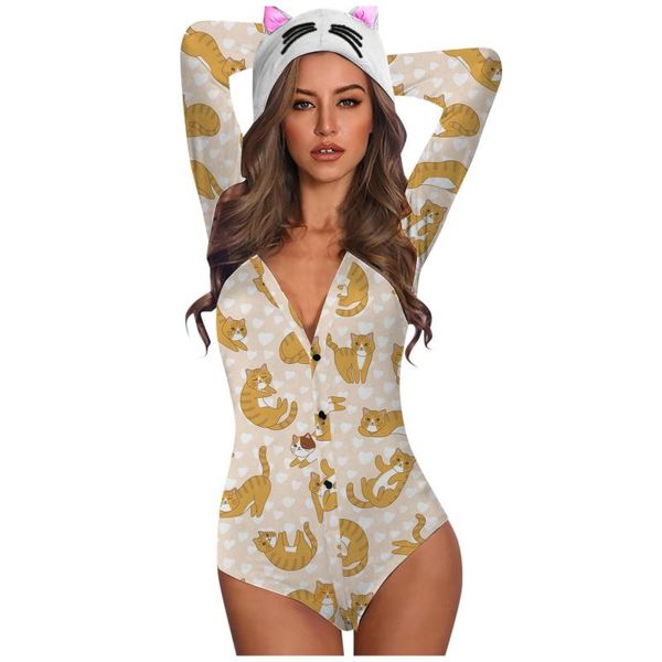 #b12 lovely cat print hooded body for women long sleeve bodysuit backless woman ears jumpsuit bodies mujer women's jumpsuits & rompers, Black;white
#b12 lovely cat print hooded body for women long sleeve bodysuit backless woman ears jumpsuit bodies mujer women's jumpsuits & rompers, Black;white