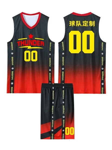 tracksuit sport suit basketball men's and children's game training vest group purchase printed student sports summer, Gray
tracksuit sport suit basketball men's and children's game training vest group purchase printed student sports summer, Gray