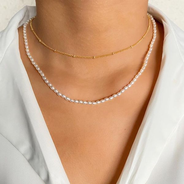 chains luxury pearl stone chain necklace for women summer star choker bohemian jewelry gift 2021, Silver
chains luxury pearl stone chain necklace for women summer star choker bohemian jewelry gift 2021, Silver