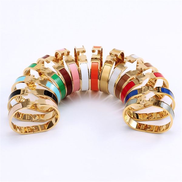 designer women men bracelet herme bangle love enamel party wedding couple gift multiple colour earring ring fashion luxury size #17 with box, Golden;silver
designer women men bracelet herme bangle love enamel party wedding couple gift multiple colour earring ring fashion luxury size #17 with box, Golden;silver