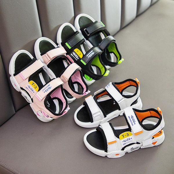 sandals summer boys & girls soft bottom kids beach shoes fashion children sports casual size 26-37, Black;red
sandals summer boys & girls soft bottom kids beach shoes fashion children sports casual size 26-37, Black;red