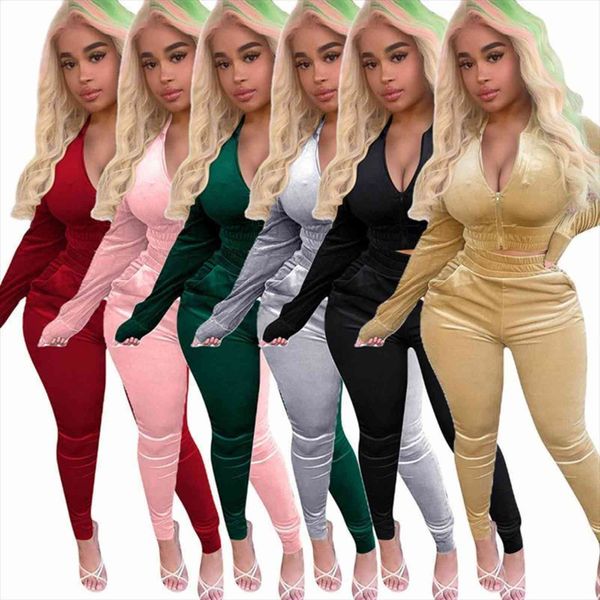 winter velvet crop jacket womens pants and tracksuit joggers plus size two piece set y2k mujer jogging suits women fitness, White
winter velvet crop jacket womens pants and tracksuit joggers plus size two piece set y2k mujer jogging suits women fitness, White