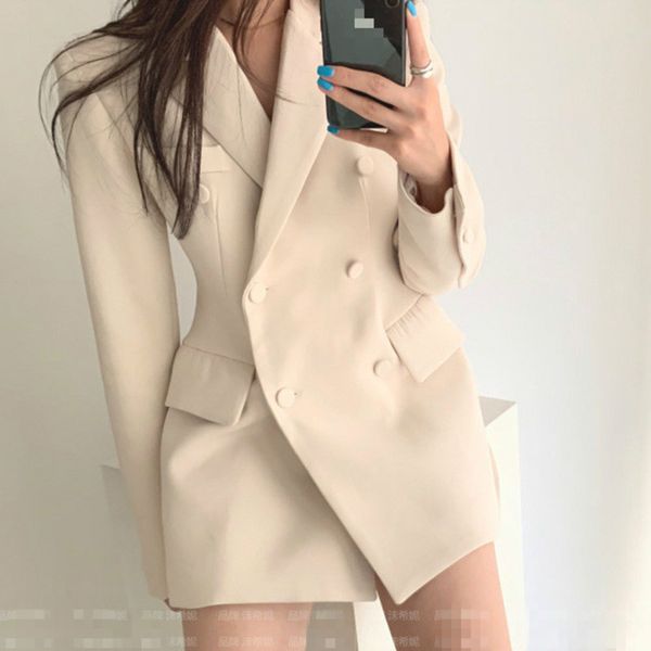 spring sweet women jacket long sleeve loose casaul ladies office coat minimalist suits outwear qv620 210510, White;black
spring sweet women jacket long sleeve loose casaul ladies office coat minimalist suits outwear qv620 210510, White;black